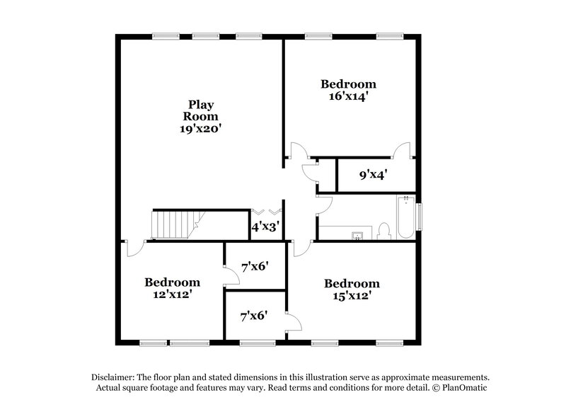 2,505/Mo, 6571 E Daisy Hill Ct Camby, IN 46113 Floor Plan View 2