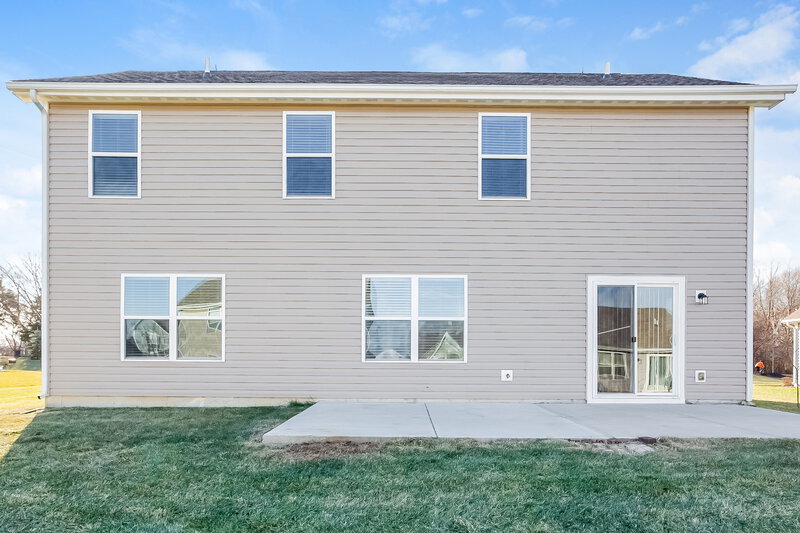 2,125/Mo, 1089 W Jade Dr Fortville, IN 46040 Rear View