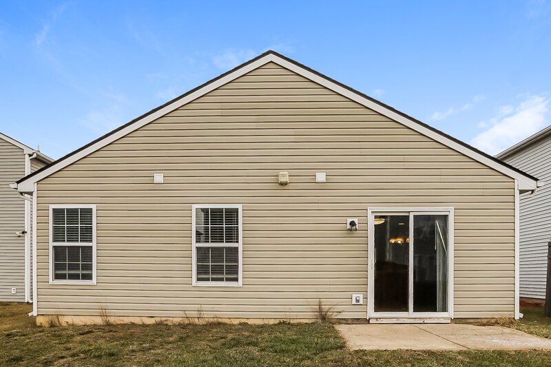 1,582/Mo, 11409 Cuyahoga Dr Indianapolis, IN 46235 Rear View