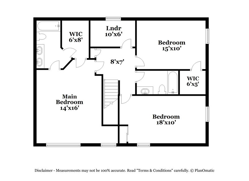 1,575/Mo, 147 Fountain Dr Mooresville, IN 46158 Floor Plan View 2