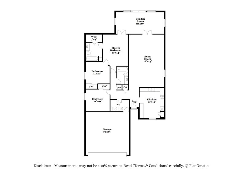 2,075/Mo, 5959 Gadsen Dr Plainfield, IN 46168 Floor Plan View