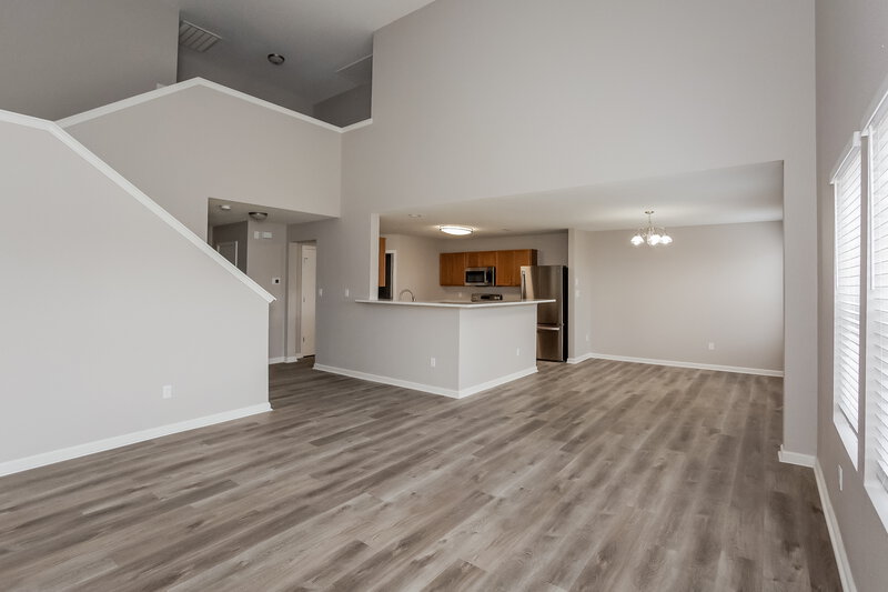 1,800/Mo, 5854 High Grass Lane Indianapolis, IN 46235 Living Room View 2