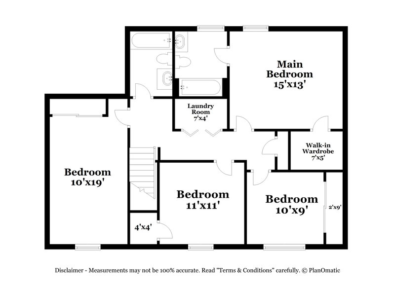 2,080/Mo, 2108 Jason Dr Lebanon, IN 46052 Floor Plan View