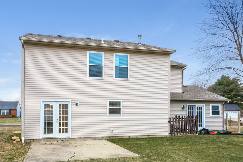2,080/Mo, 2108 Jason Dr Lebanon, IN 46052 Rear View 2