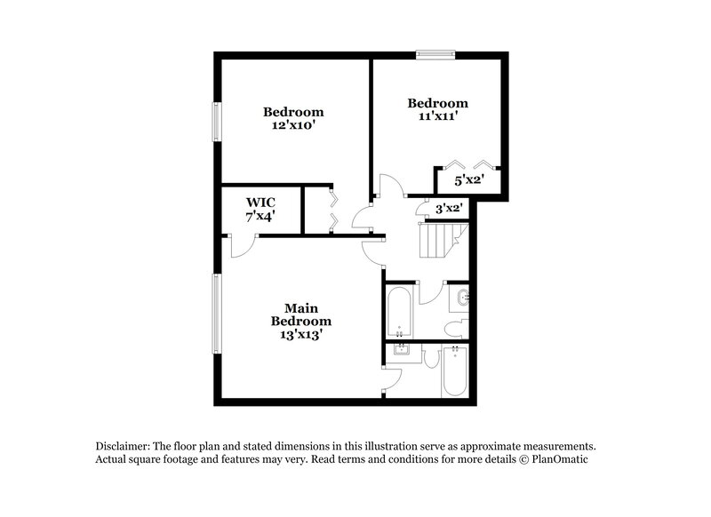 2,520/Mo, 1531 Creekside Ln Greenwood, IN 46142 Floor Plan View