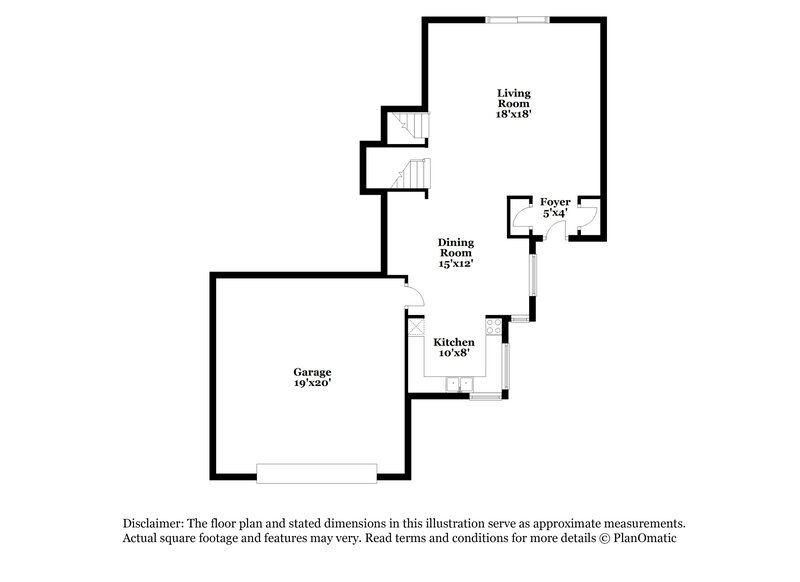 2,520/Mo, 1531 Creekside Ln Greenwood, IN 46142 Floor Plan View 2