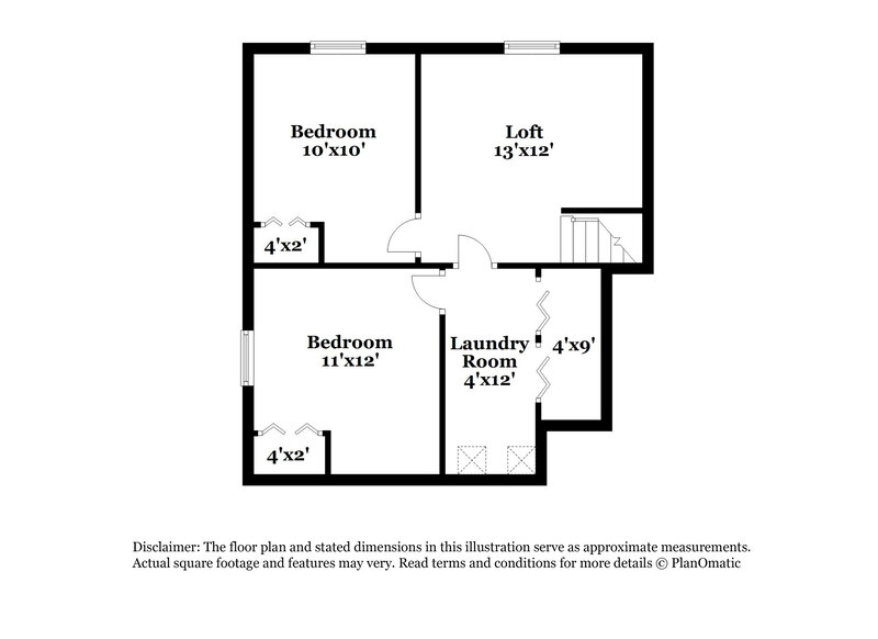 2,520/Mo, 1531 Creekside Ln Greenwood, IN 46142 Floor Plan View 3