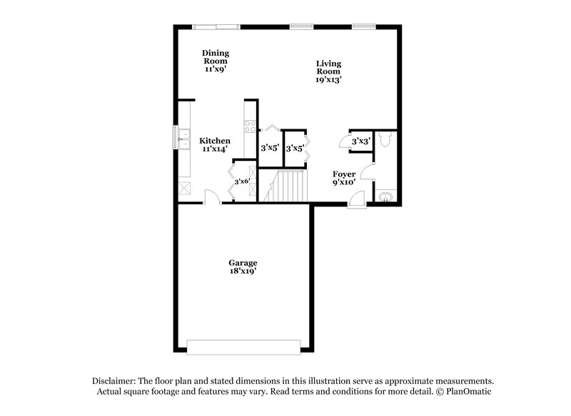 1,675/Mo, 3926 Candle Berry Dr Indianapolis, IN 46235 Floor Plan View