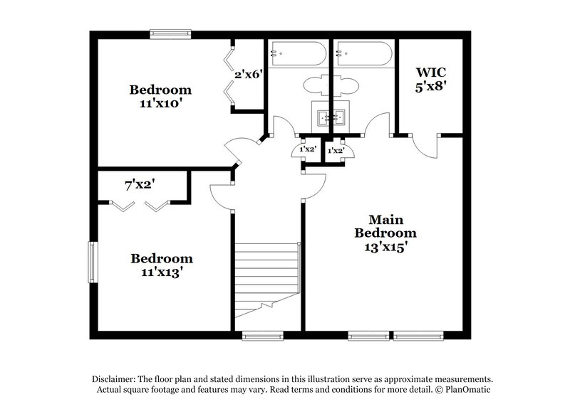 1,675/Mo, 3926 Candle Berry Dr Indianapolis, IN 46235 Floor Plan View 2