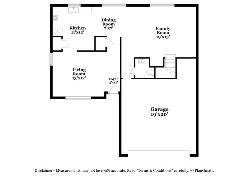 2,160/Mo, 1655 Kingen Dr Greenfield, IN 46140 Floor Plan View