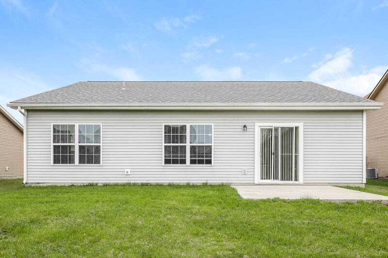 1,785/Mo, 2232 Schoolmarm Dr Greenfield, IN 46140 Rear View