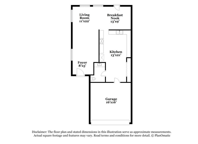 1,945/Mo, 6670 Black Antler Cir Indianapolis, IN 46217 Floor Plan View