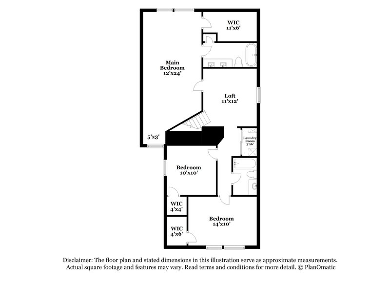 1,640/Mo, 4468 Redcliff North Ln Plainfield, IN 46168 Floor Plan View 2