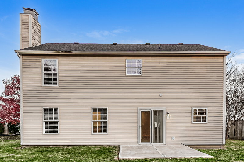 1,935/Mo, 6322 Bearsdale Cir Indianapolis, IN 46235 Rear View