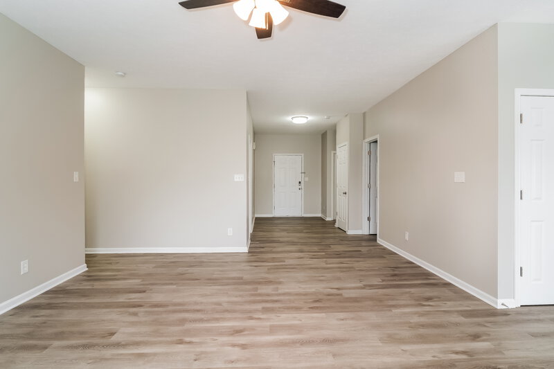 1,835/Mo, 7644 Bann Way Indianapolis, IN 46239 Living Room View 2