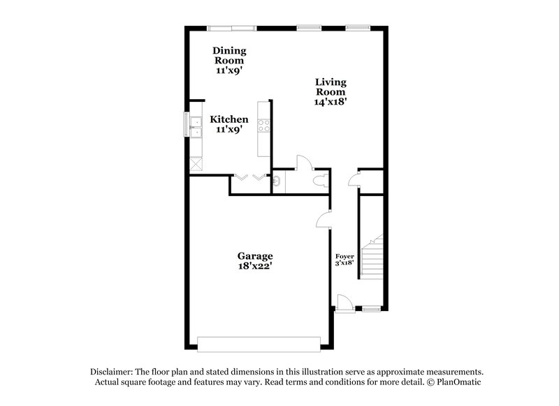 3,250/Mo, 8336 Country Creek Dr Indianapolis, IN 46234 Floor Plan View