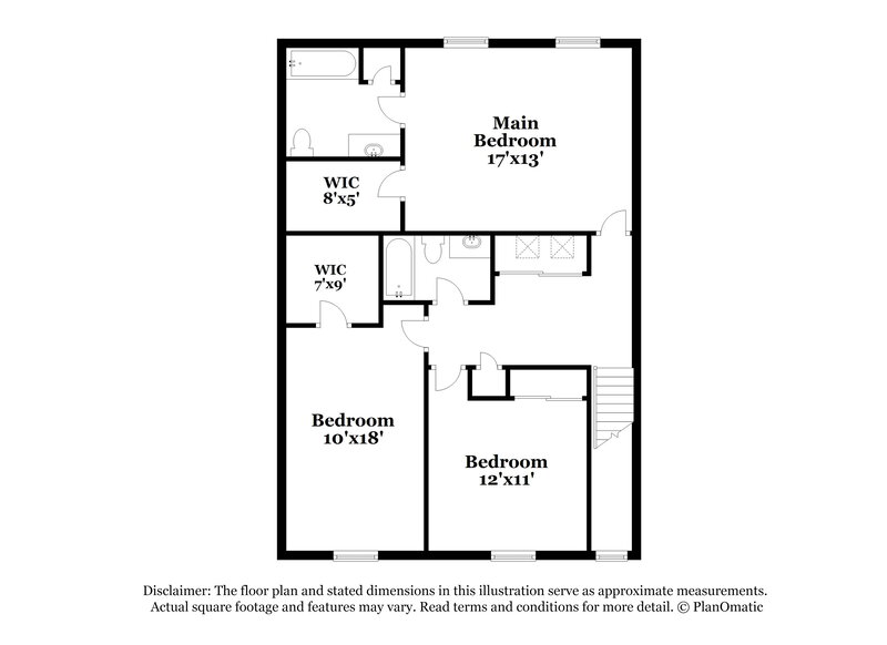 3,250/Mo, 8336 Country Creek Dr Indianapolis, IN 46234 Floor Plan View 2
