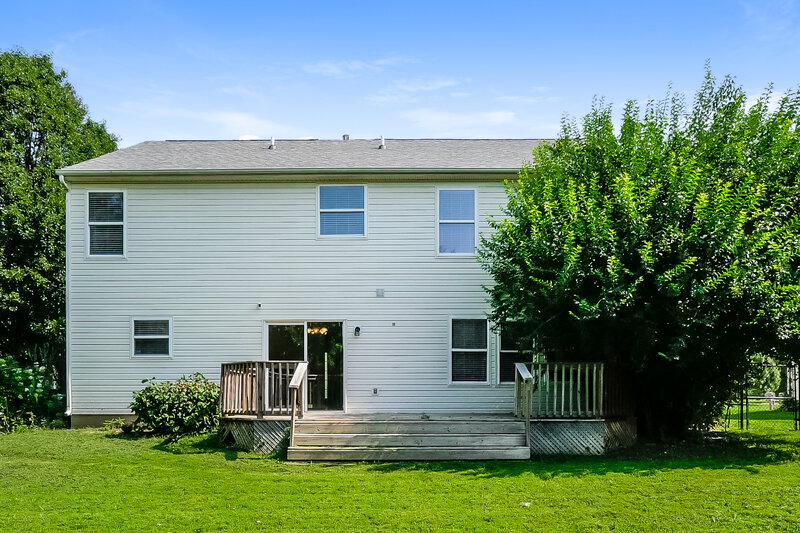 2,445/Mo, 749 Morgan Way Greenwood, IN 46143 Rear View