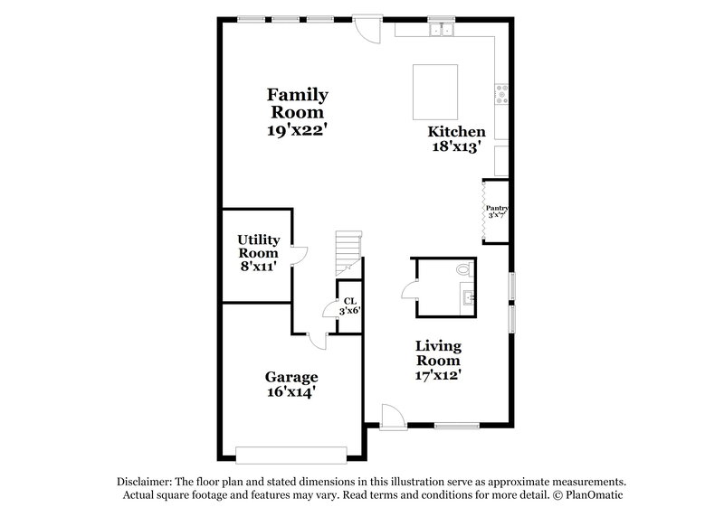 3,200/Mo, 9598 W Constellation Dr Pendleton, IN 46064 Floor Plan View