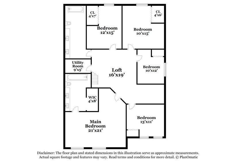 3,200/Mo, 9598 W Constellation Dr Pendleton, IN 46064 Floor Plan View 2