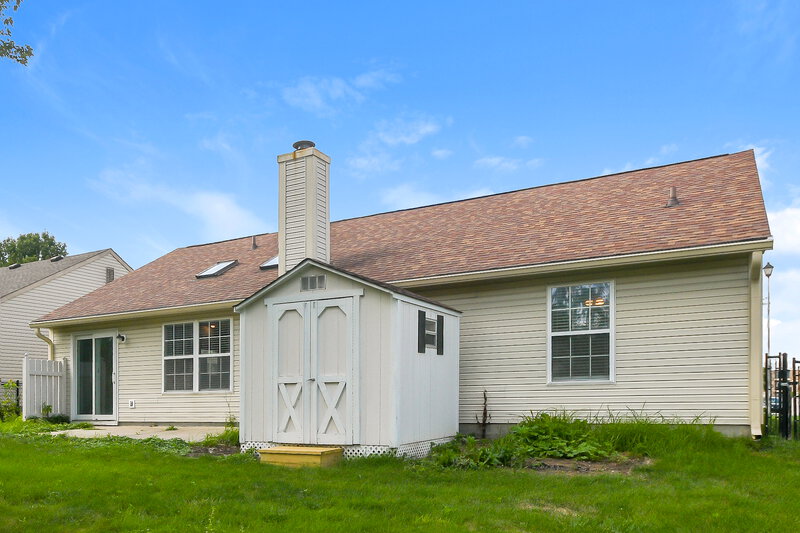 2,220/Mo, 9695 Claymore Dr Fishers, IN 46038 Rear View