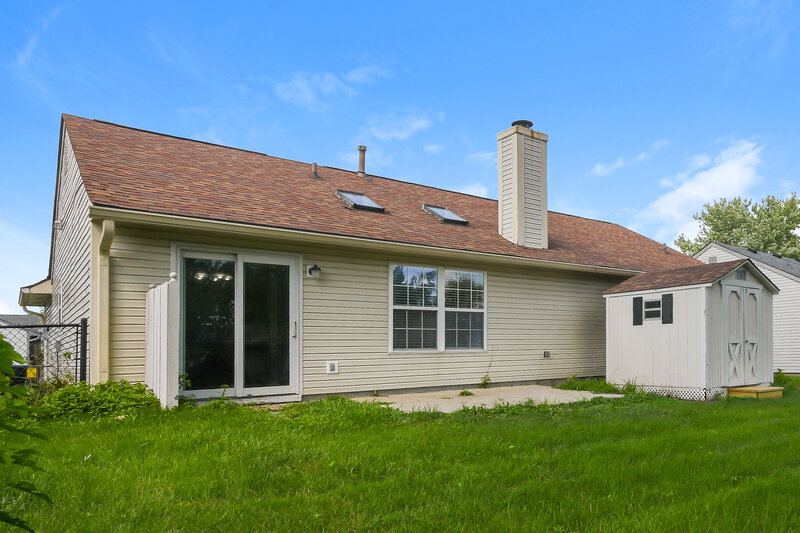2,220/Mo, 9695 Claymore Dr Fishers, IN 46038 Rear View 2