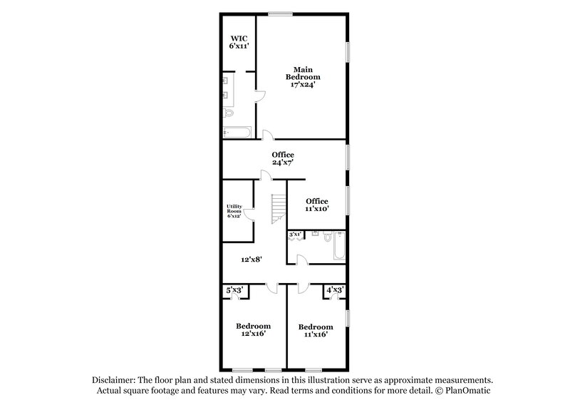1,885/Mo, 12637 Endurance Dr Fishers, IN 46037 Floor Plan View