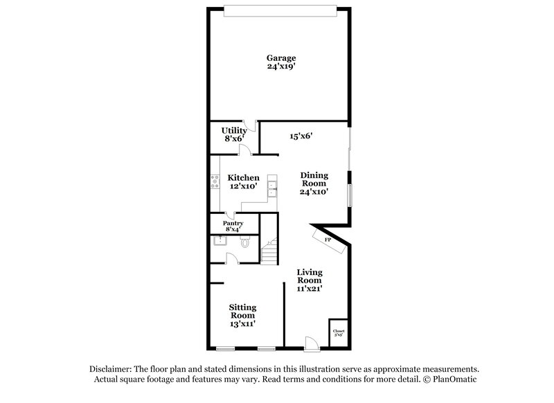 1,885/Mo, 12637 Endurance Dr Fishers, IN 46037 Floor Plan View 2