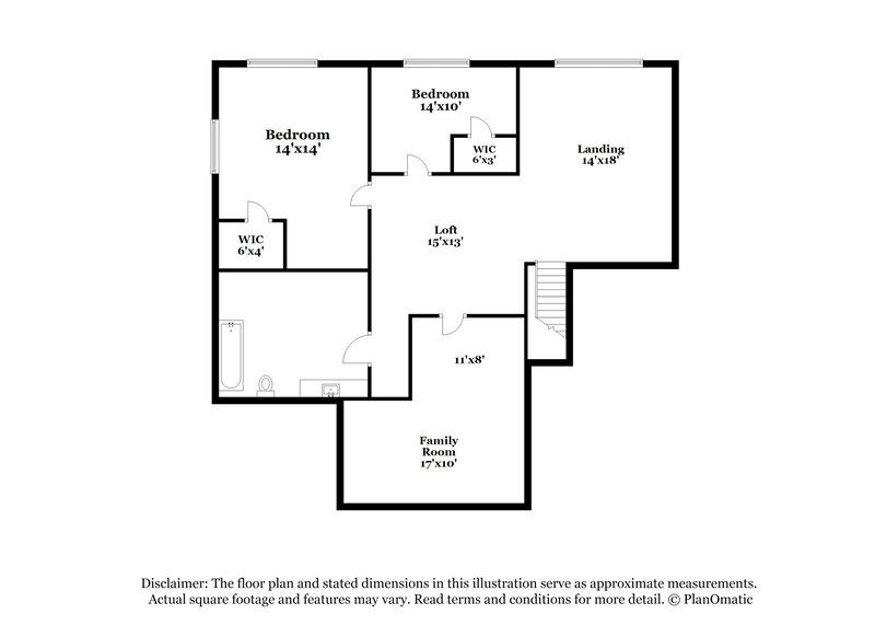 1,975/Mo, 1401 Audubon Dr Brownsburg, IN 46112 Floor Plan View 2