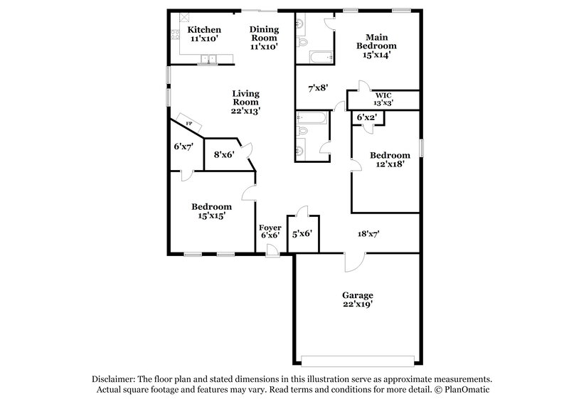2,205/Mo, 1295 Spring Lake Dr Brownsburg, IN 46112 Floor Plan View