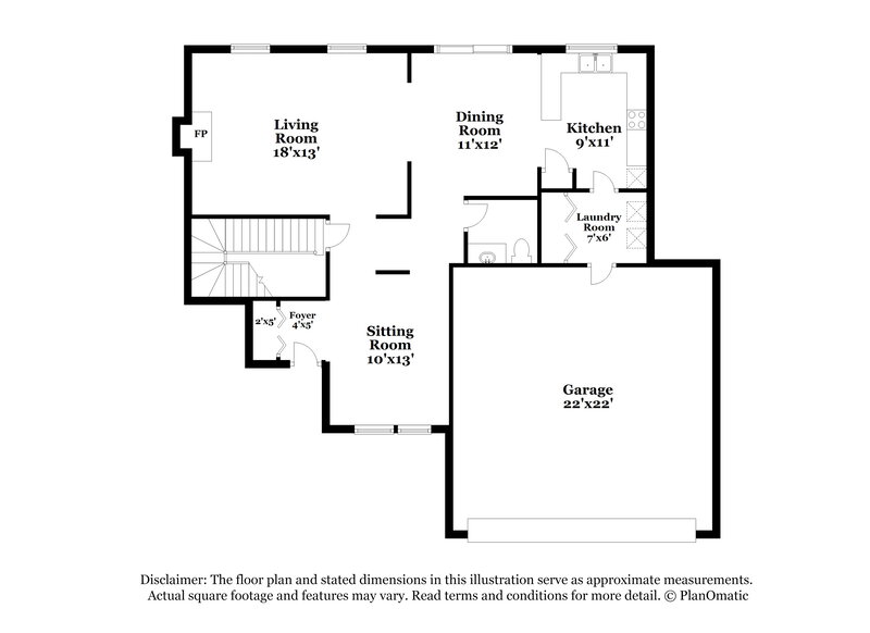 1,990/Mo, 5752 Ashcroft Dr Indianapolis, IN 46221 Floor Plan View