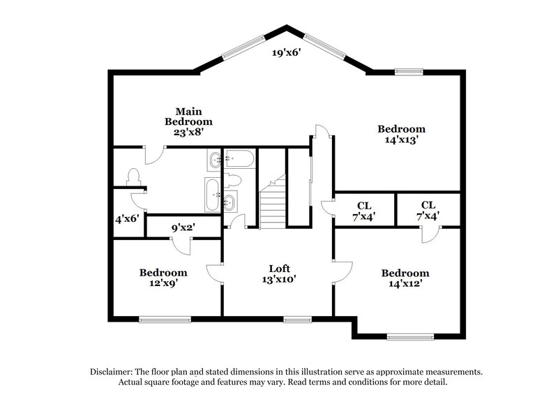 1,915/Mo, 12346 Rose Haven Dr Indianapolis, IN 46235 Floor Plan View