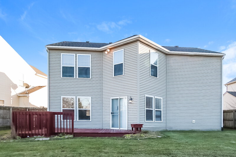 1,915/Mo, 12346 Rose Haven Dr Indianapolis, IN 46235 Rear View