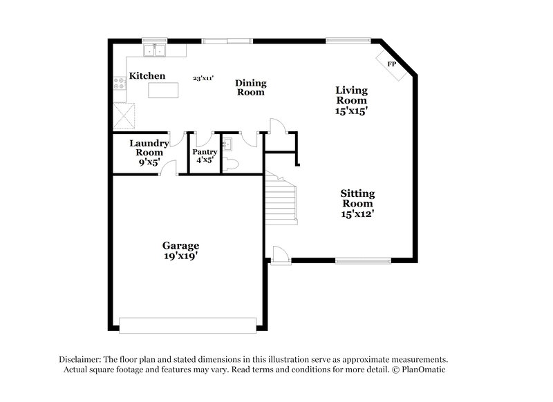 1,890/Mo, 1112 River Ridge Dr Brownsburg, IN 46112 Floor Plan View