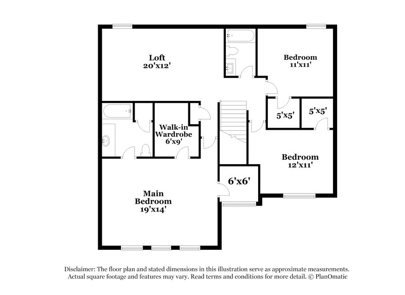 1,890/Mo, 1112 River Ridge Dr Brownsburg, IN 46112 Floor Plan View 2