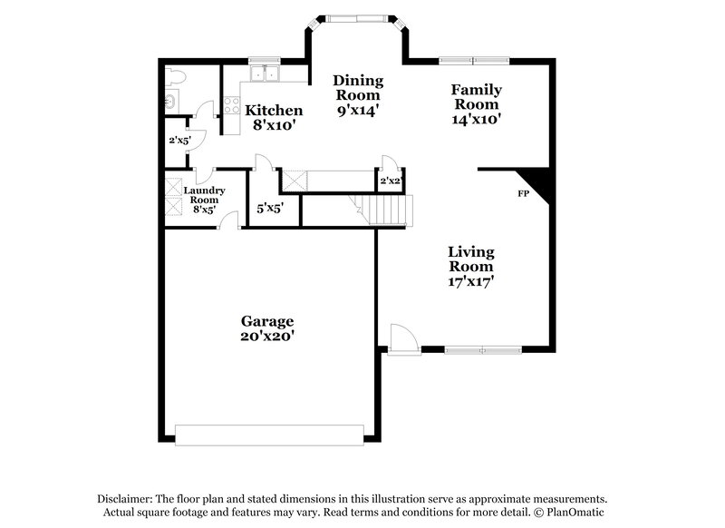 2,075/Mo, 1495 Brigade Cir Indianapolis, IN 46234 Floor Plan View