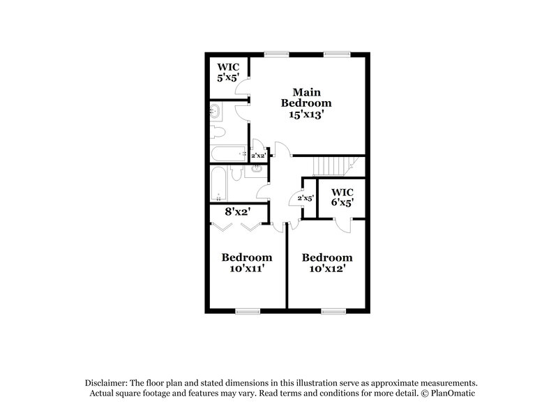 2,075/Mo, 1495 Brigade Cir Indianapolis, IN 46234 Floor Plan View 2