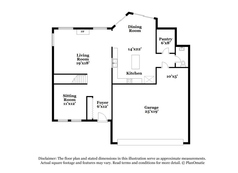 2,165/Mo, 13260 Heroic Way Fishers, IN 46037 Floorplan View