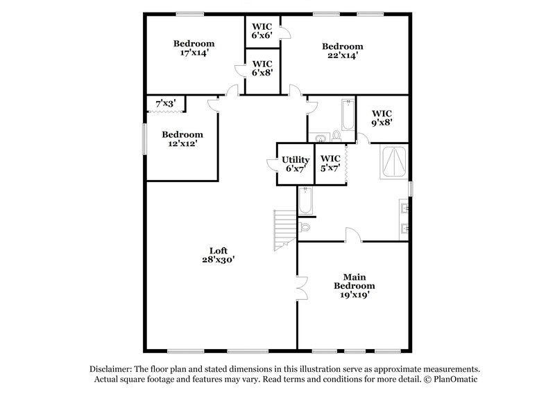2,010/Mo, 8182 S Evening Dr Pendleton, IN 46064 Floor Plan View 2