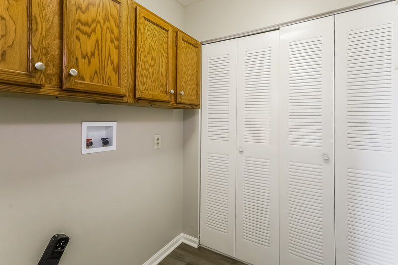 1,575/Mo, 1352 E McClarnon Dr Greenfield, IN 46140 Laundry Room View