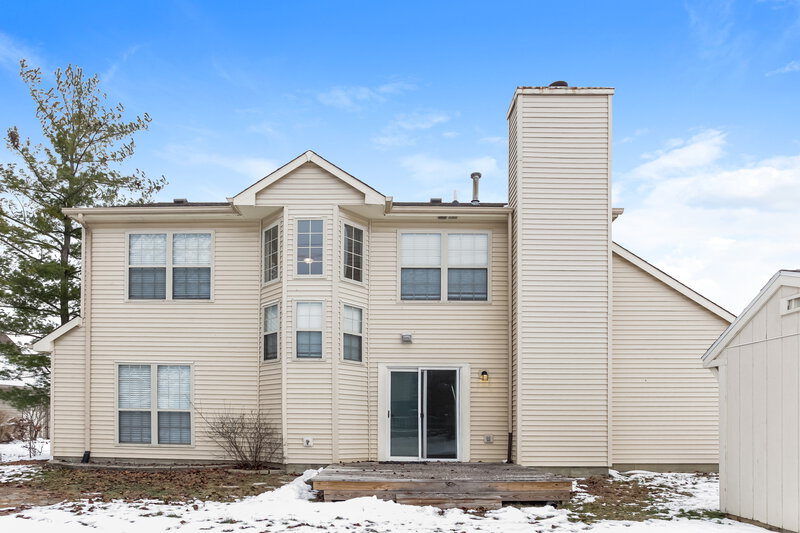 2,035/Mo, 829 Claiborne Ln Lebanon, IN 46052 Rear View