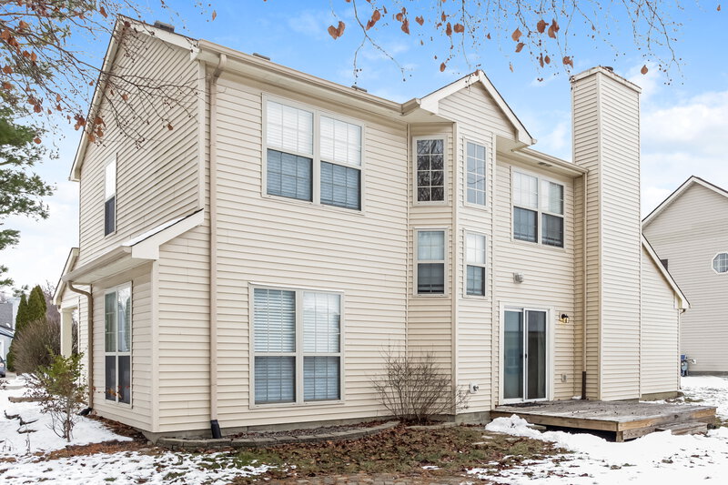 2,035/Mo, 829 Claiborne Ln Lebanon, IN 46052 Rear View 2