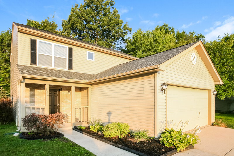 1,750/Mo, 125 Clover Ct Lebanon, IN 46052 Front View