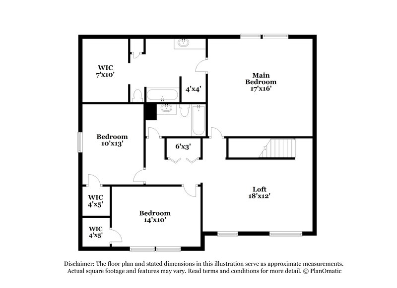 1,865/Mo, 5644 N Littleton Dr McCordsville, IN 46055 Floor Plan View 2