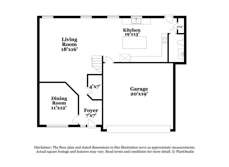 2,165/Mo, 11402 High Grass Dr Indianapolis, IN 46235 Floor Plan View