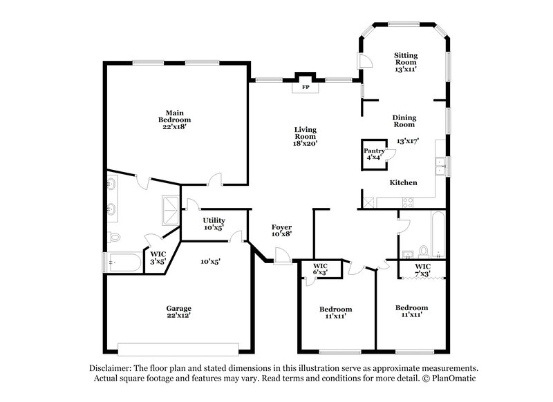 0/Mo, 1673 Fair Weather Dr Pendleton, IN 46064 Floor Plan View