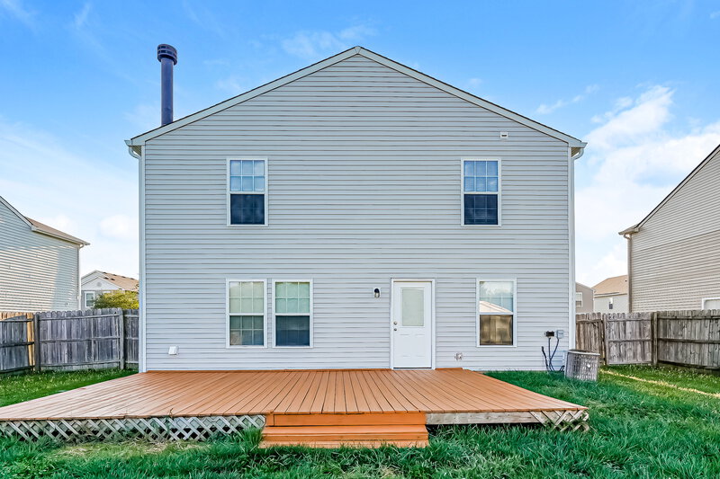 2,510/Mo, 3202 Danube Way Indianapolis, IN 46239 Rear View