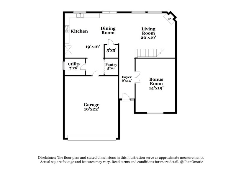 2,545/Mo, 12970 Quarterback Ln Fishers, IN 46037 Floor Plan View