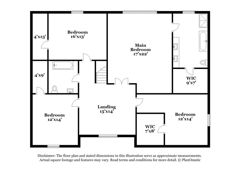4,200/Mo, 1903 Windsor Ln Danville, IN 46122 Floor Plan View