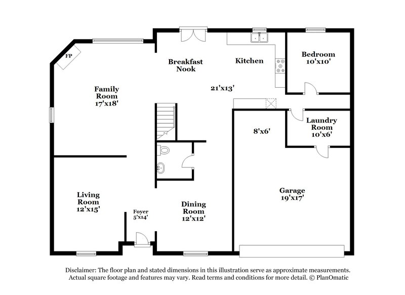4,200/Mo, 1903 Windsor Ln Danville, IN 46122 Floor Plan View 2
